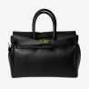 Petit sac à main cuir Pyla 2 Romy XS noir - Mac Douglas